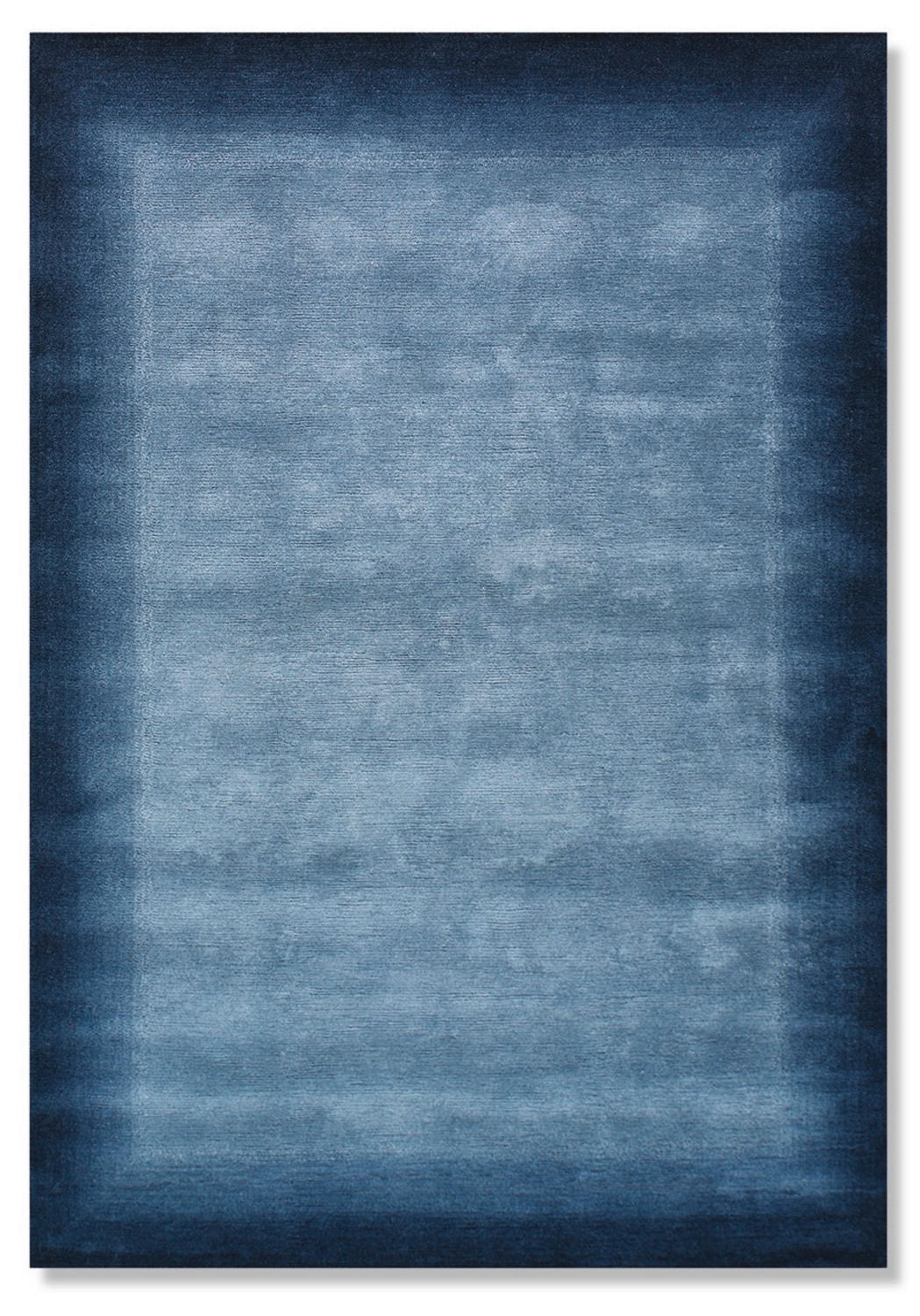 Wollteppich 200/300 cm Vinciano Tami  - Blau, Basics, Textil (200/300cm) - Cazaris