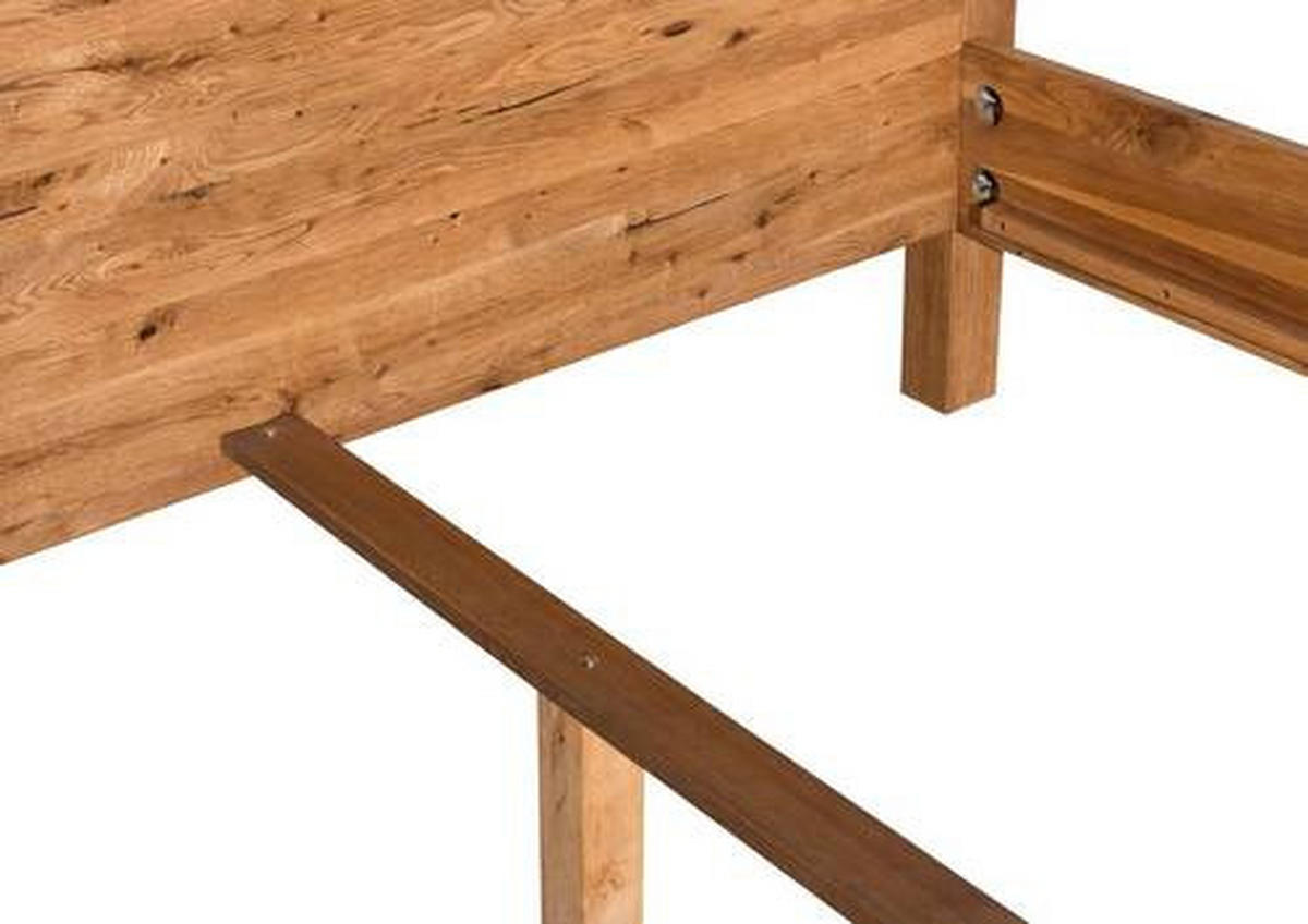 HIMMELBETT 160/200 cm  in Mooreichefarben  - Mooreichefarben, MODERN, Holz (160/200cm) - Livetastic