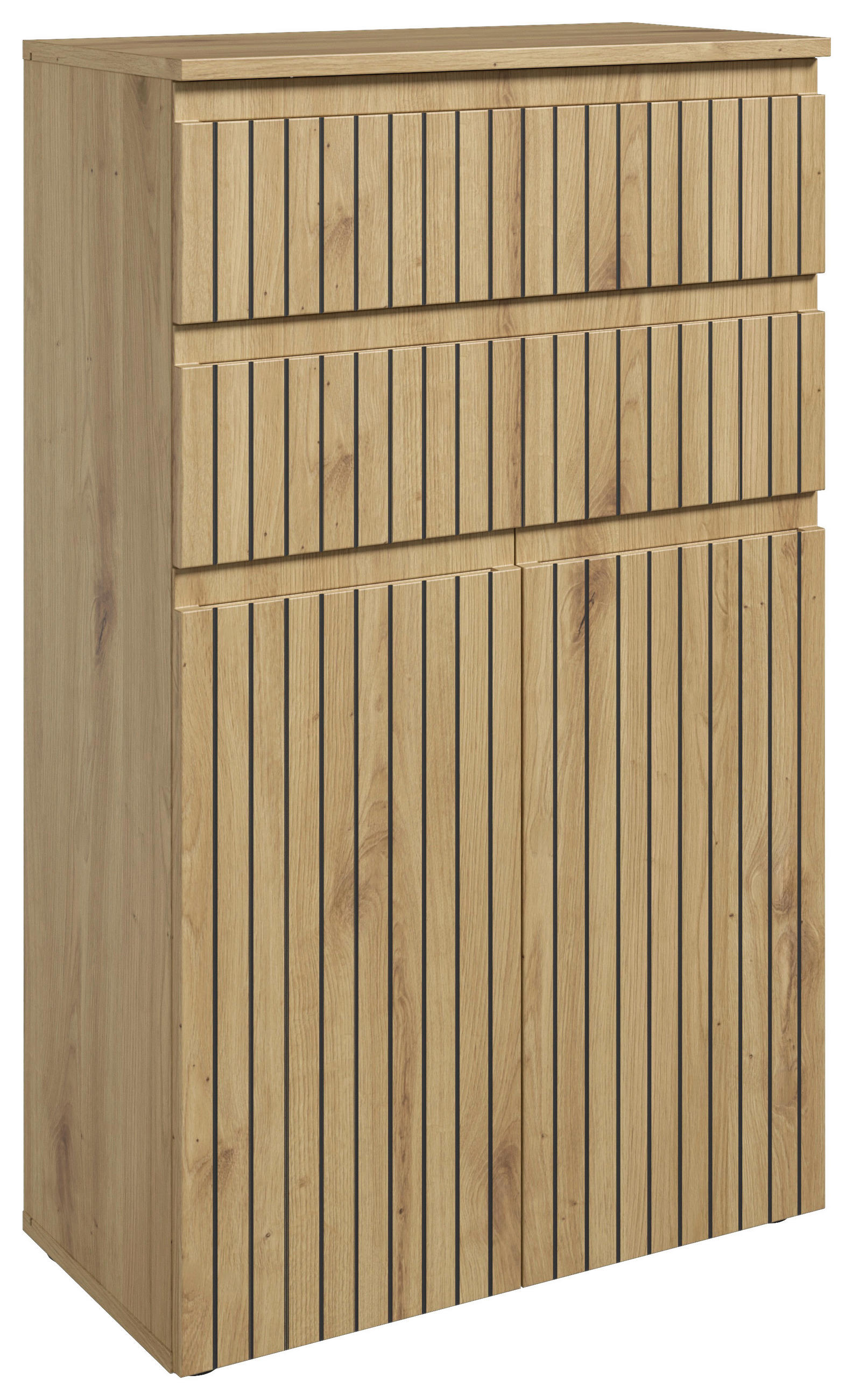 Mid.you Midischrank Eiche Artisan 60x100x31 cm