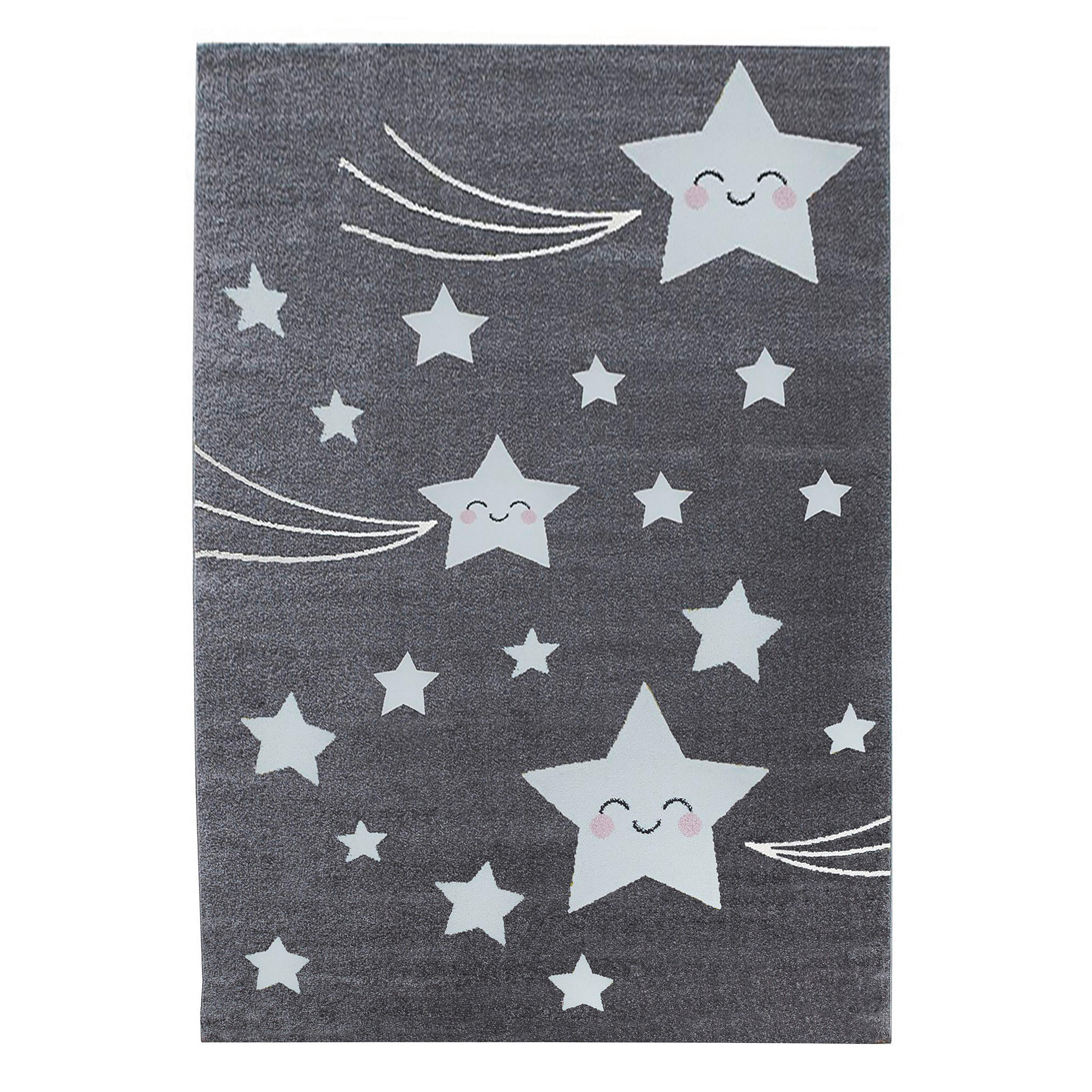 BARNMATTA 140/200 cm Kids  - grå, Trend, textil (140/200cm) - Ben'n'jen
