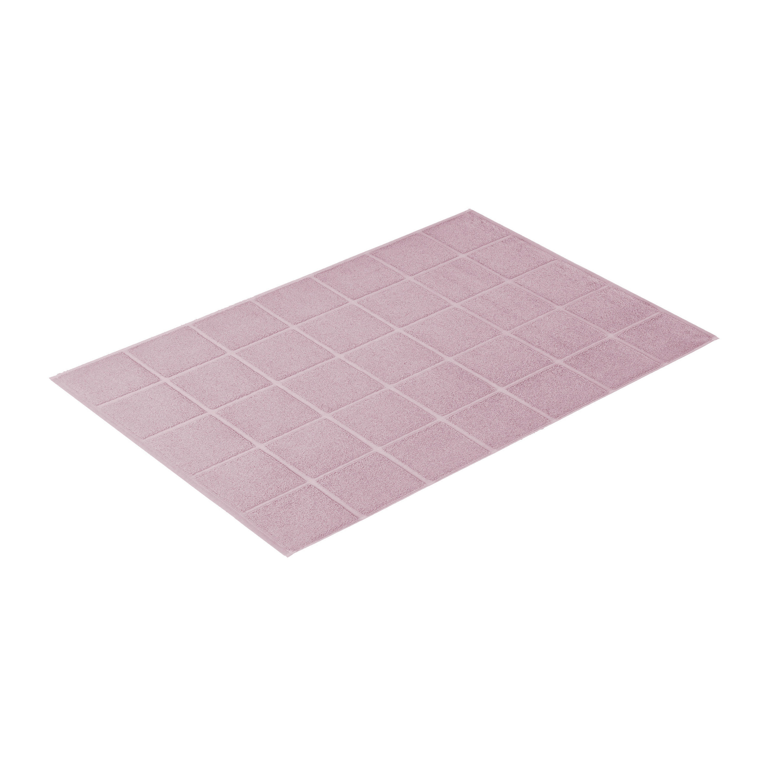 BADEMATTE Rosa 090/60 cm  - Rosa, Basics, Textil (090/60cm) - Vossen