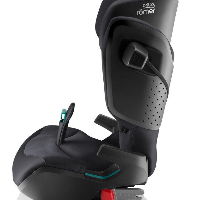 KINDERAUTOSITZ Kidfix Pro  - Schwarz, Basics, Kunststoff/Textil (48/83/42cm) - Britax Römer