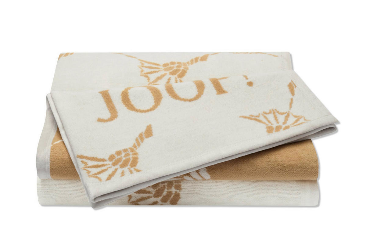 WOHNDECKE OUTDOOR CORNFLOWER 125/170 cm  - Currygelb/Naturfarben, Design, Textil (125/170cm) - Joop!