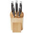MESSERBLOCK 6-teilig - Hellbraun/Edelstahlfarben, KONVENTIONELL, Holz/Metall (//null) - Justinus MESSERBLOCK 6-teilig - Hellbraun/Edelstahlfarben, KONVENTIONELL, Holz/Metall (//null) - Justinus