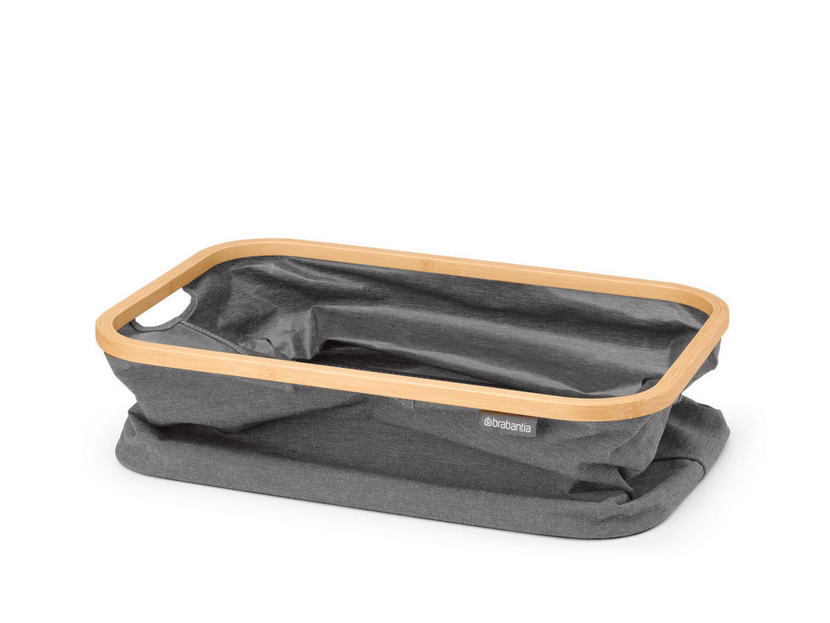 WÄSCHEKORB - Dunkelgrau, Basics, Textil (36/54/26.5cm) - Brabantia