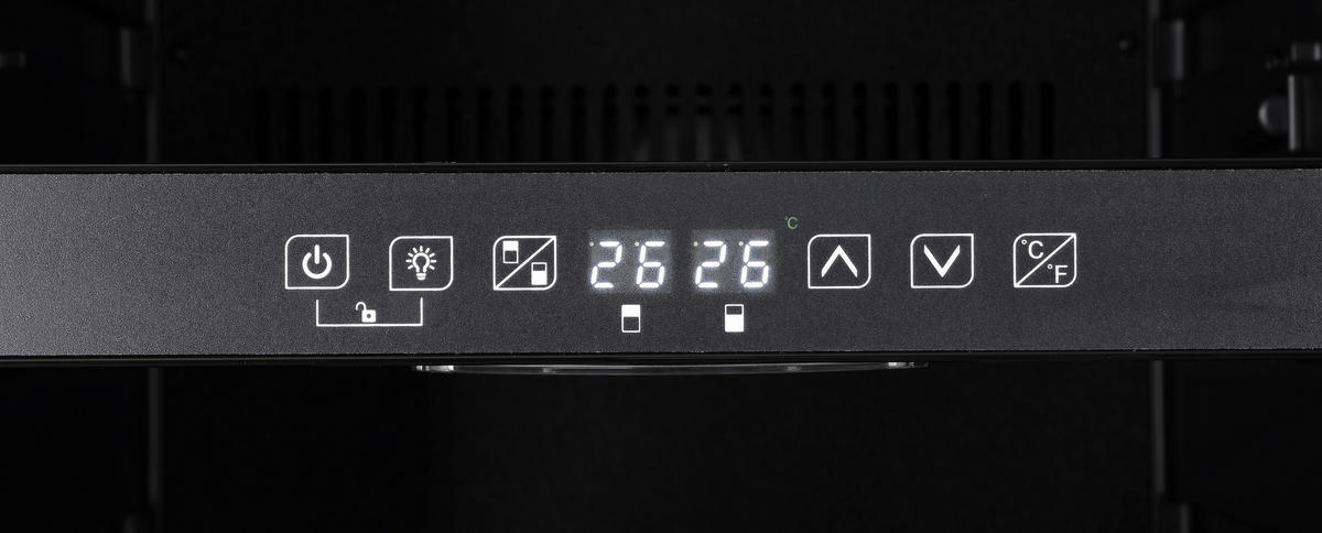 VINKYL WKS49  - svart, Trend, metall/trä (48/85,5/57,5cm) - Respekta