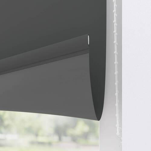 Thumbnail - Xxxl Verdunkelungsrollo, Anthrazit, Textil, 60x190 cm, Länge universell einstellbar, beliebig kürzbar, Wohntextilien, Ro...