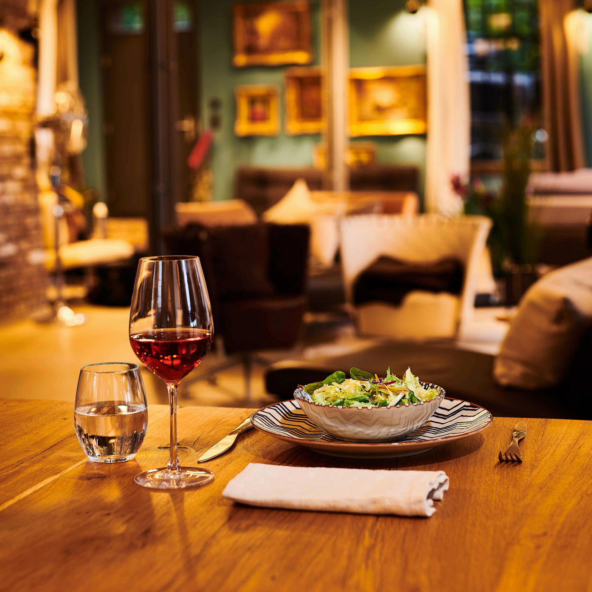 TAFELSERVICE Iberico Blue 12-teilig  - Blau/Weiss, Basics, Keramik (36,3/36,5/34,1cm) - Mäser