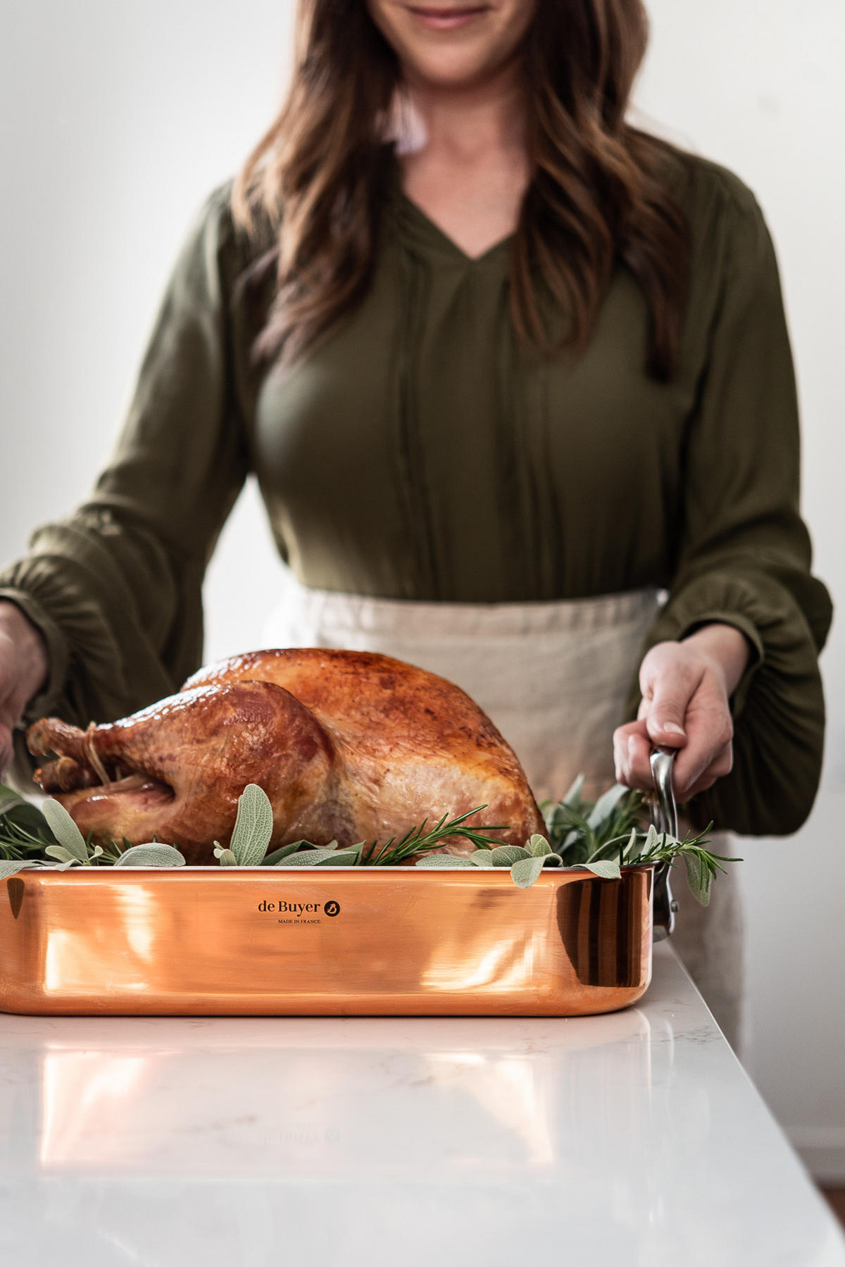 BRÄTER DE BUYER INOCUIVRE  - Kupferfarben, Basics, Metall (35/25cm)