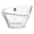 SCHALE - Transparent, Design, Glas (13,20/13,2/7,3cm) - LEONARDO