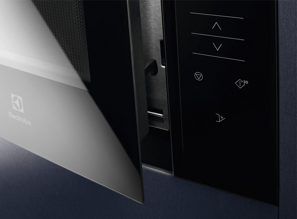 EINBAUMIKROWELLE KMFE172TEK  - Schwarz, Basics, Glas/Metall (59,4/38,2/31,8cm) - Electrolux