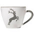 KAFFEETASSE 200 ml - Weiß/Grau, LIFESTYLE, Keramik (0,2cm) - Gmundner KAFFEETASSE 200 ml - Weiß/Grau, LIFESTYLE, Keramik (0,2cm) - Gmundner