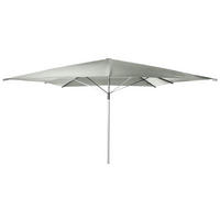 SONNENSCHIRM 400x400 cm Grau  - Alufarben/Grau, Basics, Textil/Metall (400/400cm) - Doppler