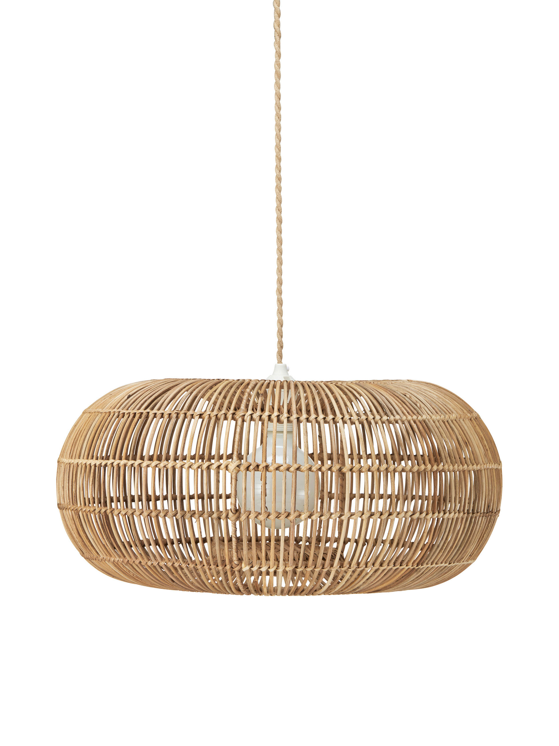 PENDELLEUCHTE PR Home ZURI 51/23 cm   - Naturfarben, Natur, Naturmaterialien (51/23cm)