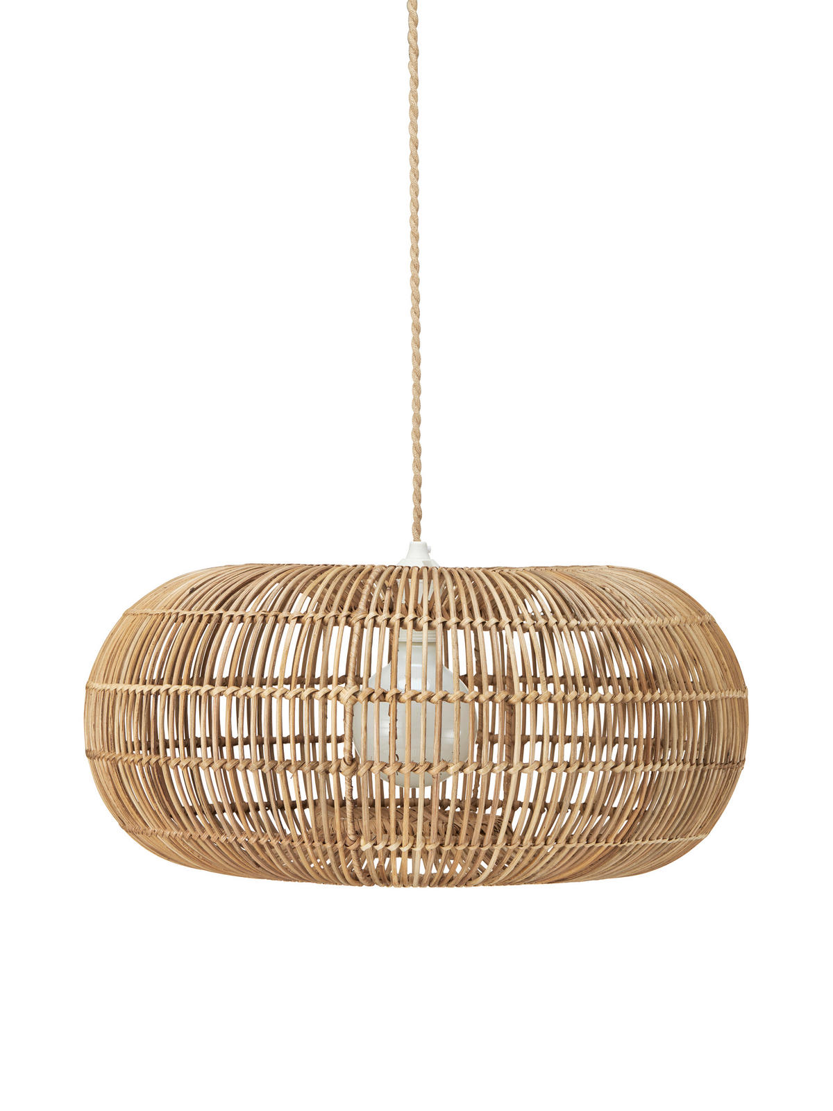 PENDELLAMPA PR Home ZURI 51/23 cm  - naturfärgad, Natur, naturmaterial (51/23cm)