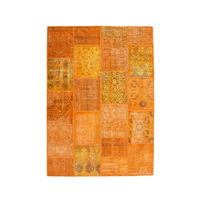 WEBTEPPICH 160/230 cm Orange  - Orange, Basics, Textil (160/230cm) - Obsession