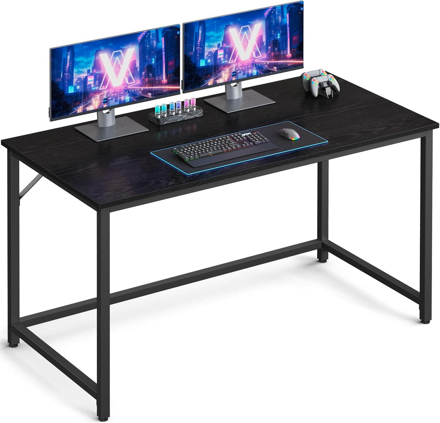 COMPUTERTISCH Schwarz  - Schwarz, Trend, Holzwerkstoff (120/75/60cm) - MID.YOU