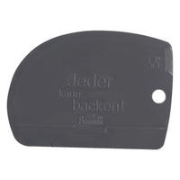 TEIGKARTE - Grau, Basics, Kunststoff (9/12,5/0,1cm) - Birkmann