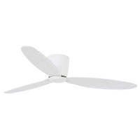DECKENVENTILATOR 132/19 cm   - Weiß, Basics, Holzwerkstoff/Kunststoff (132/19cm) - P & B