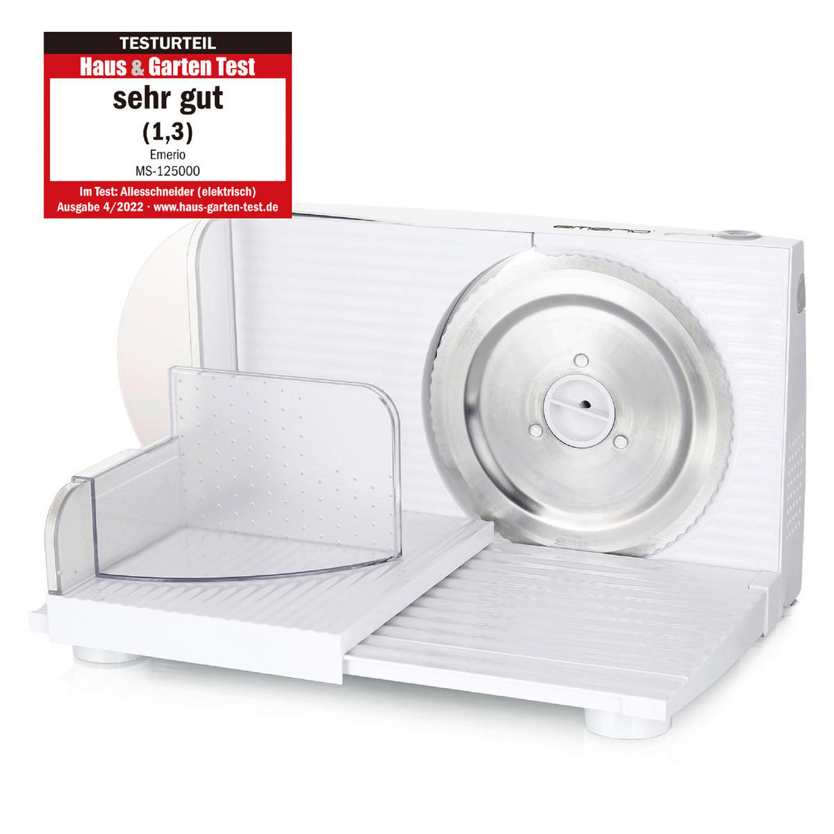 ALLESSCHNEIDER - Weiss, Basics, Kunststoff/Metall (33/25/19,6cm) - EMERIO