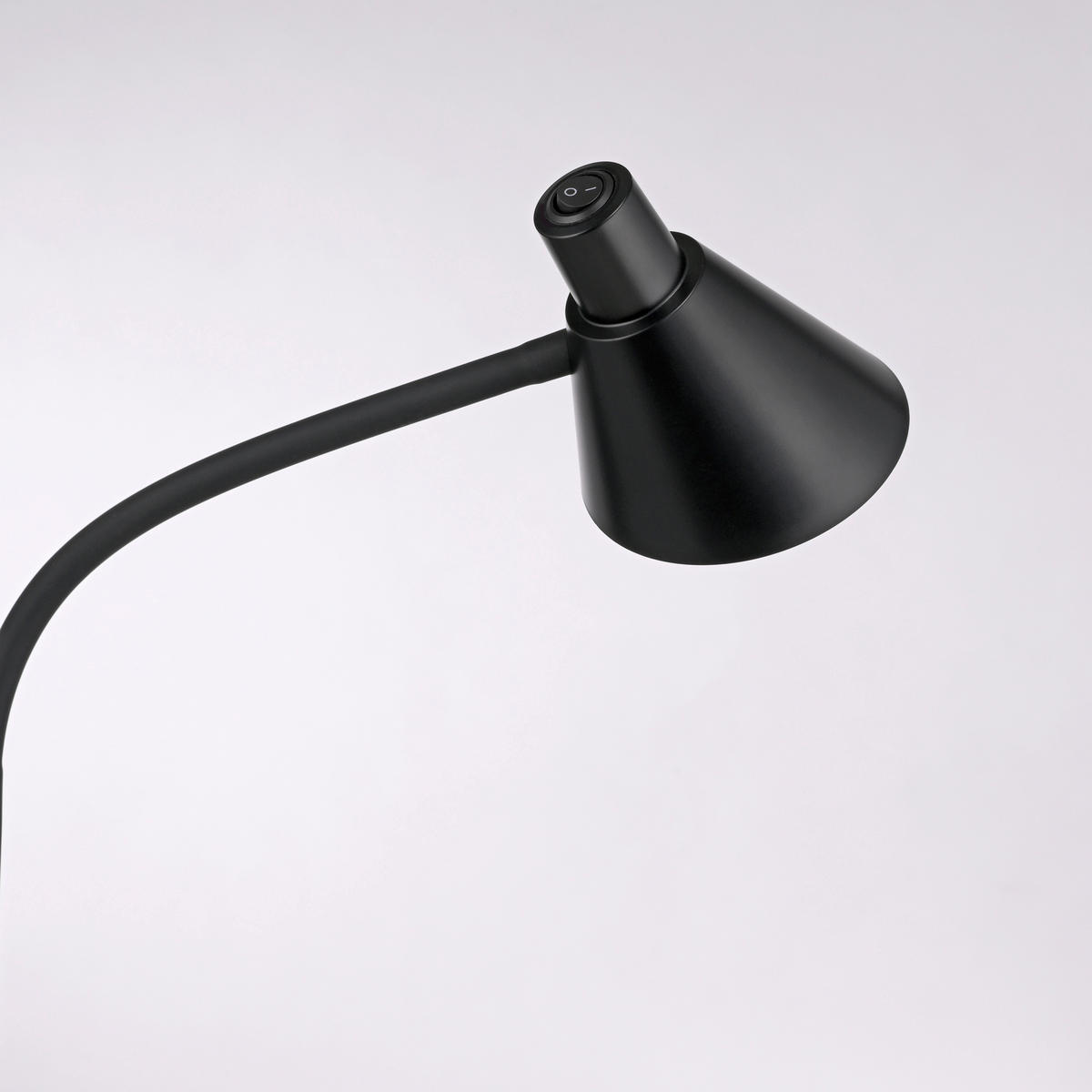 PODNA LED LAMPA - crna, Osnovno, metal/plastika (43/43/150cm)