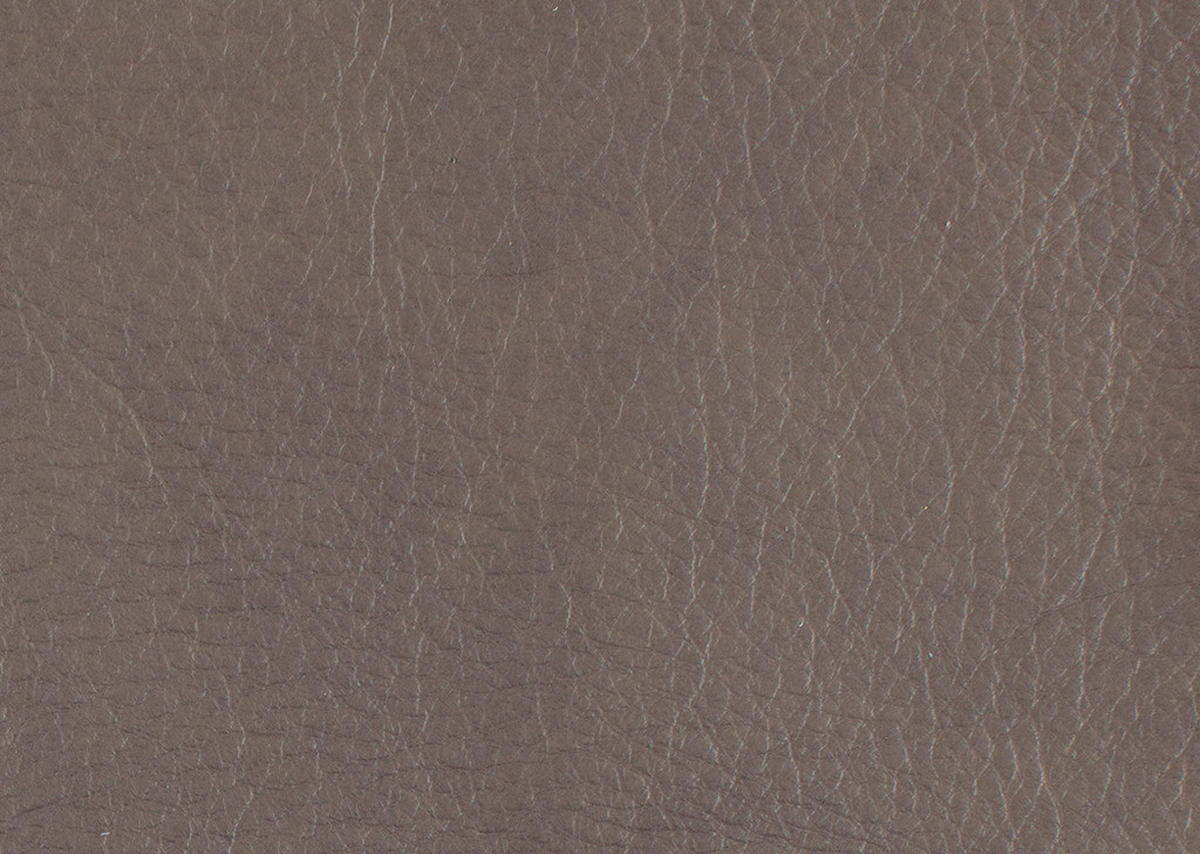 ECKSOFA in Echtleder Graubraun  - Edelstahlfarben/Graubraun, Konventionell, Leder/Metall (242/296cm) - Himolla Komfortklass