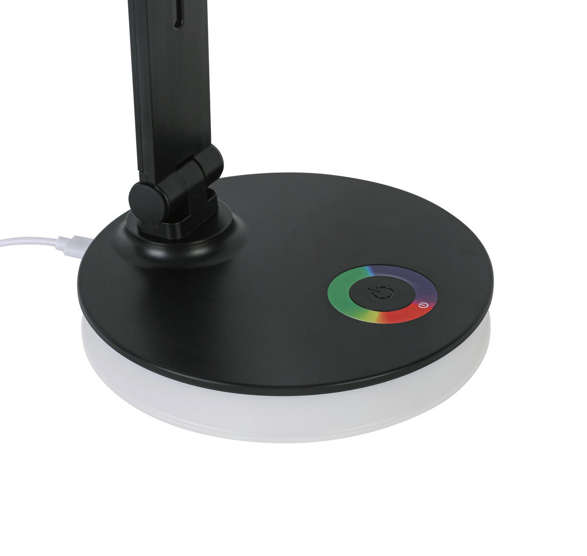 LED LAMPA ZA RADNI STO  - providno/crna, Osnovno, plastika (28,5/35/15cm) - Novel