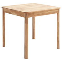 ESSTISCH in Holz 80/80/76 cm  - Wildeiche, KONVENTIONELL, Holz (80/80/76cm) - MID.YOU
