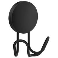 HANDTUCHHAKEN in Schwarz  - Schwarz, Basics, Metall (7,2/9/4,4cm)