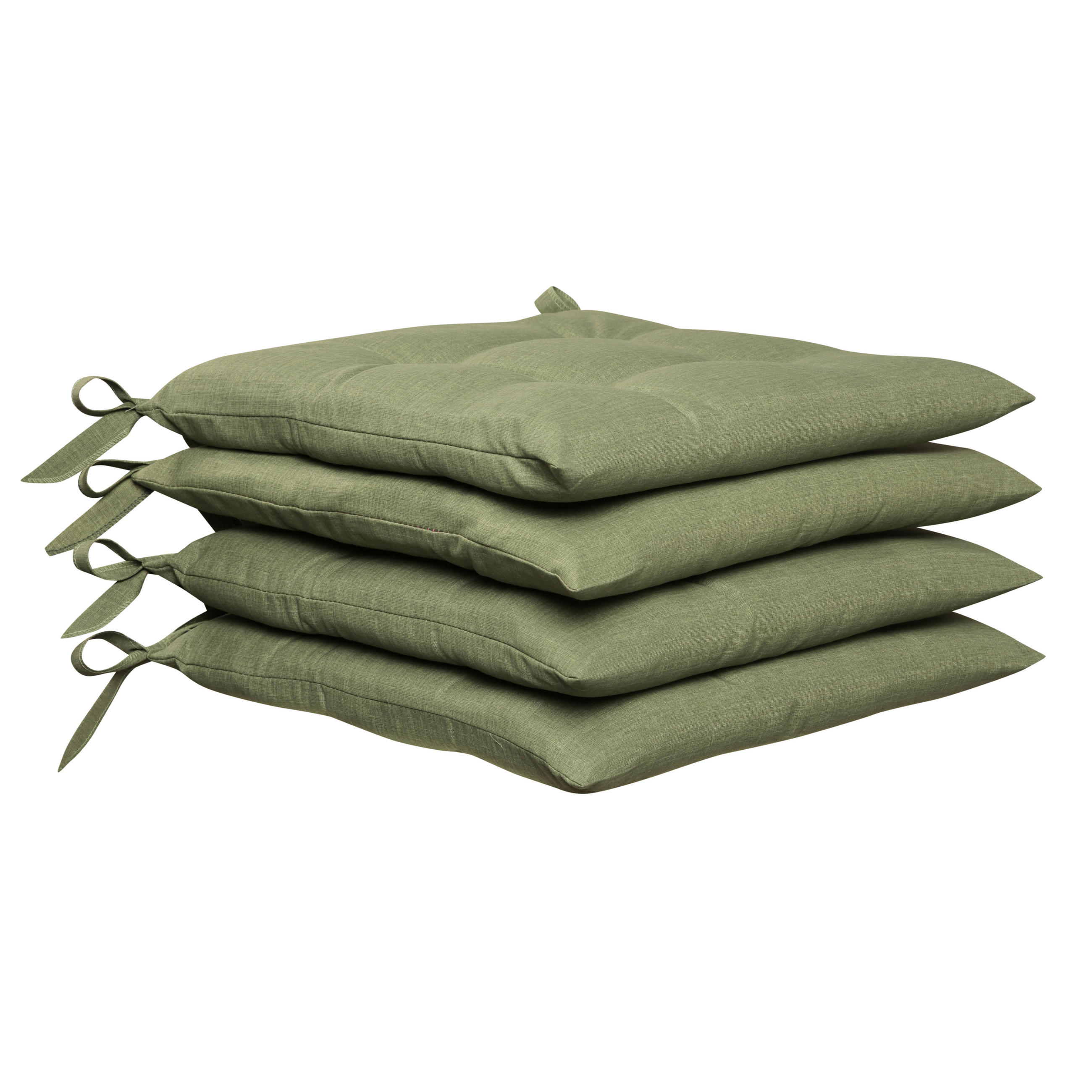 SITZKISSENSET  40/40 cm   - Olivgrün, Basics, Textil (40/40cm) - Peyer Syntex