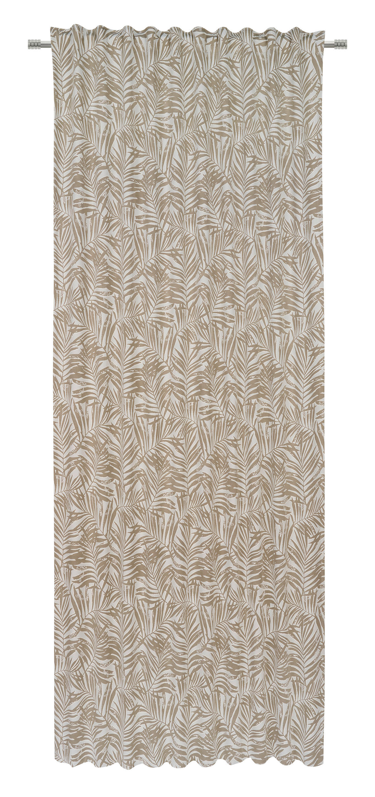 FERTIGVORHANG black-out (lichtundurchlässig)  - Beige, Design, Textil (140/245cm) - Esposa