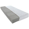 KOMFORTSCHAUMMATRATZE 100/220 cm  - Weiß, Basics, Textil (100/220cm) - Sleeptex