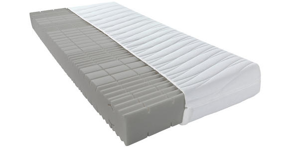 KOMFORTSCHAUMMATRATZE 120/200 cm Höhe ca. 18 cm - Weiß, Basics, Textil (120/200cm) - Sleeptex