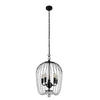 KRISTALNA VISEĆA SVJETILJKA  36/150 cm      Shower  - crna, Design, staklo/metal (36/150cm)