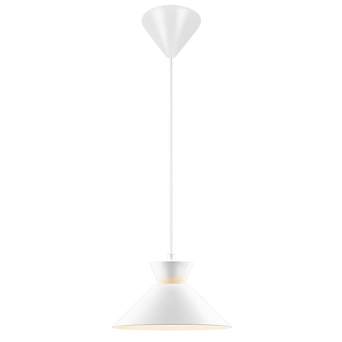HÄNGELEUCHTE 25/13,5 cm  - Weiß, Design, Metall (25/13,5cm) - Nordlux