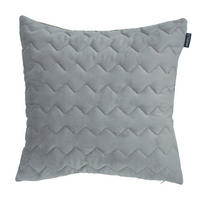 JASTUČNICA ZA PROŠIVENI JASTUK 50/50 cm  - siva, Konvencionalno, tekstil (50/50cm)
