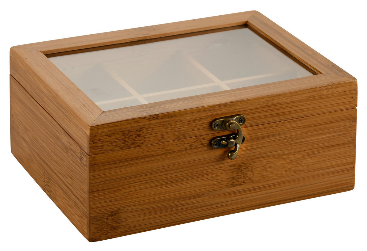 TEEBOX - Braun, Basics, Holz (21.8/16/9cm) - Homeware Profession.