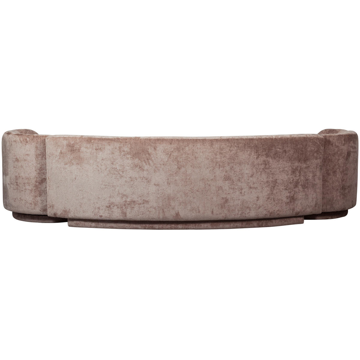 BIGSOFA in Chenille Taupe  - Taupe, Design, Textil (290/72/97cm) - Livetastic