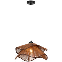 HÄNGELEUCHTE 40/120 cm  - Braun, Design, Papier/Metall (40/120cm) - Collet's Monde