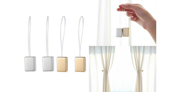 RAFFHALTER  - Goldfarben, Basics, Kunststoff (3,5/5cm) - Homeware