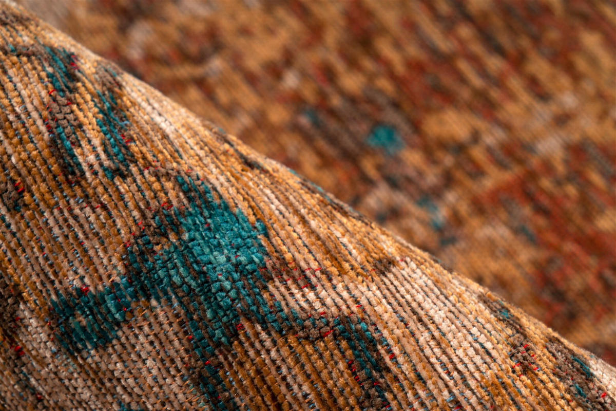 TEPPICH 200/290 cm Primavera 725 Sand / Blau Blau  - Blau, KONVENTIONELL, Textil (200/290cm)