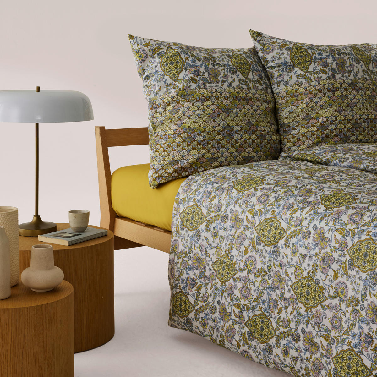 BETTWÄSCHE Tigullio Satin 155/220 cm  - Blau, KONVENTIONELL, Textil (155/220cm) - Bassetti