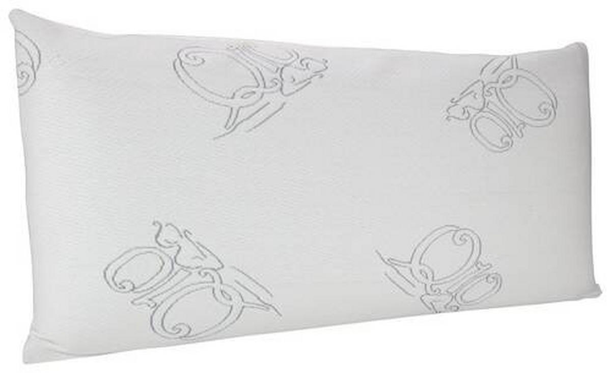NACKENSTÜTZKISSEN 35/75 cm  - Weiß, Basics, Textil (35/75cm) - MID.YOU