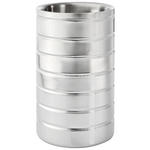 WEINKÜHLER - Edelstahlfarben, Trend, Metall (12,2/19,5cm) - Novel