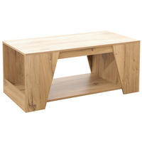 COUCHTISCH 100/50/45 cm rechteckig Eichefarben  - Eichefarben, Design, Holzwerkstoff (100/50/45cm) - MID.YOU