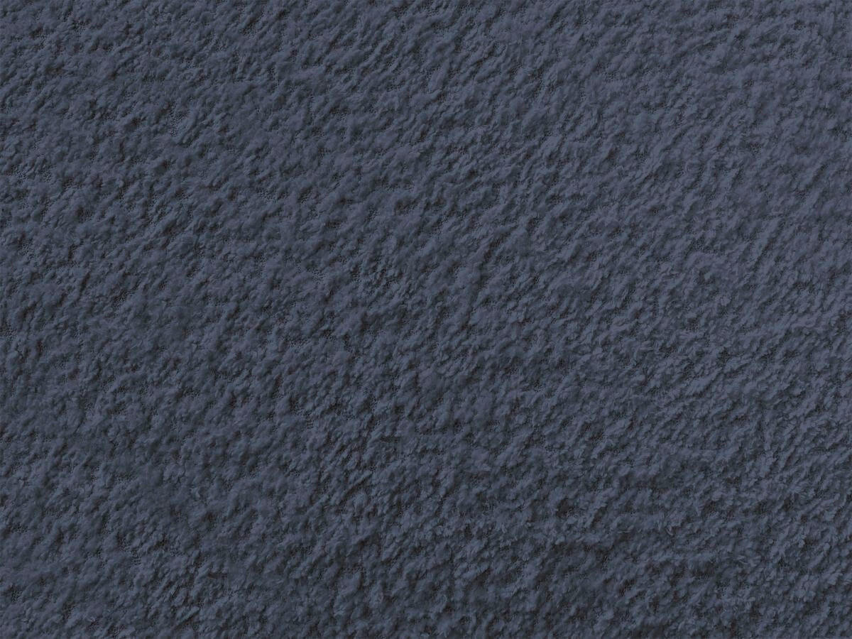 ECKSCHLAFSOFA FUJI Bouclé Dunkelblau  inkl.  - Schwarz/Dunkelblau, MODERN, Kunststoff/Textil (282/204cm)