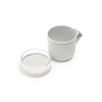 KRABIČKA NA OBĚD plast  0,6 l - světle šedá, Basics, plast (11/13cm) - Brabantia