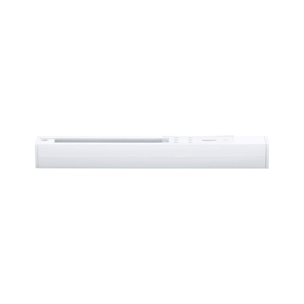 SCHIENENSYSTEM-EINSPEISER URail Endeinspeisung max1000W 16,1/1,8/1,8 cm   - Weiß, Basics, Metall (16,1/1,8/1,8cm) - Paulmann