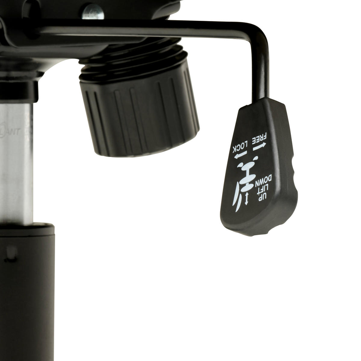 DREHSTUHL  in Mikrofaser Grün  - Schwarz/Grün, MODERN, Holz/Kunststoff (62/92/100/63cm) - MID.YOU