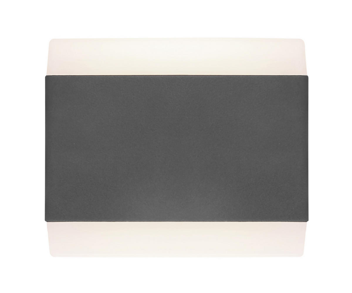 VÄGGLAMPA FÖR UTOMHUS - Basics, metall/plast (11/9cm) - Globo